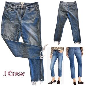 J. Crew Slim Broken in boyfriend jean with chewed hems
29 Tall